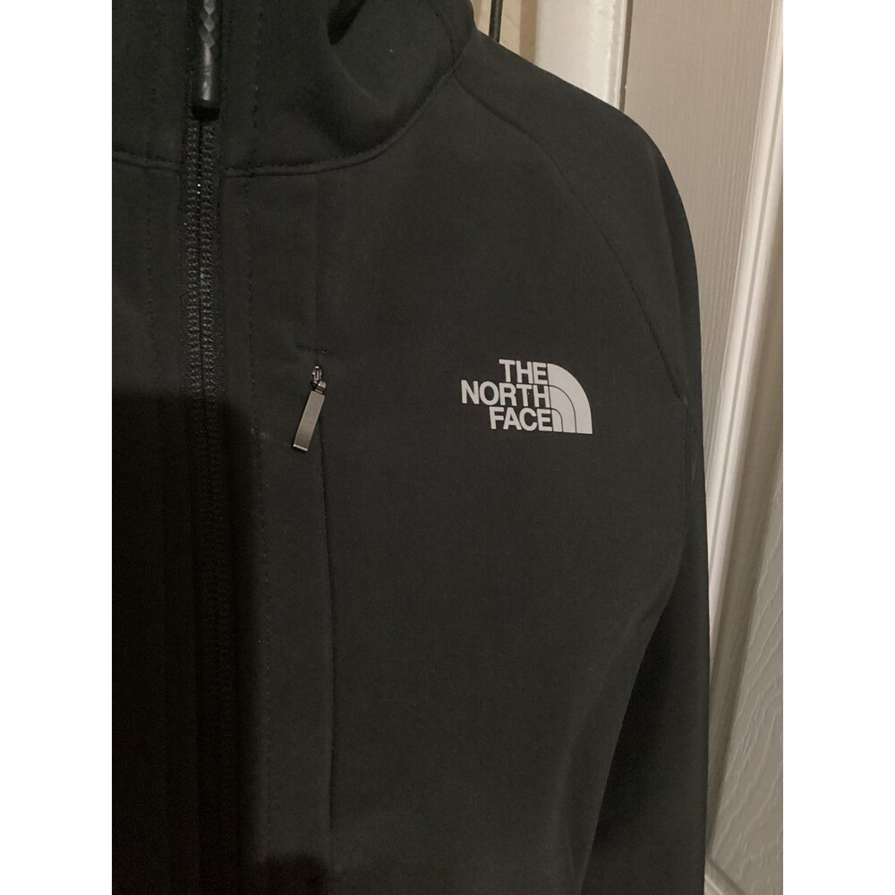 The North Face Jacket Womens Medium Black WindWall Softshell Pendleton Whisky - Picture 3 of 8